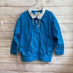 VINTAGE LONDON‎ FOG TOWNE SKI JACKET IN TURQUOISE
